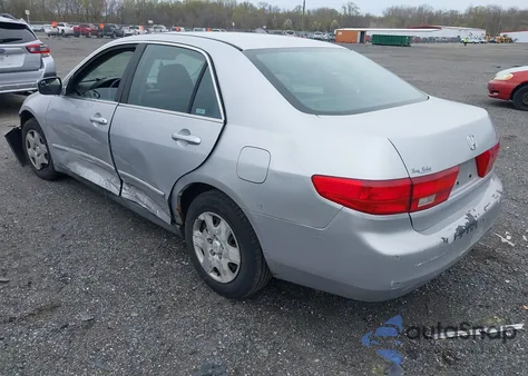 2005 Honda Accord 2.4 Lx из США, поврежденный, VIN 1HGCM56445A180496